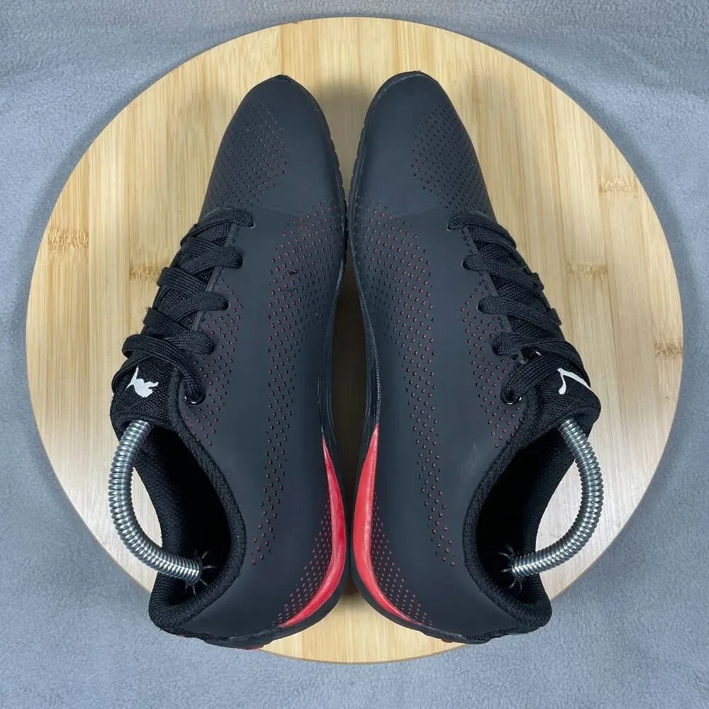 Puma Ferrari Drift Cat 5 Ultra Youth Size 5C Black Athletic Shoes Sneakers